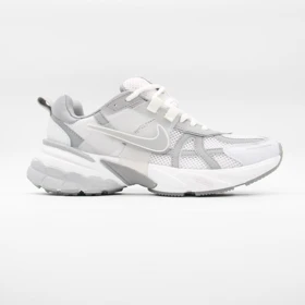 کتانی نایک V2K سفید طوسی کد 6195