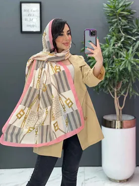شال طرح فندی