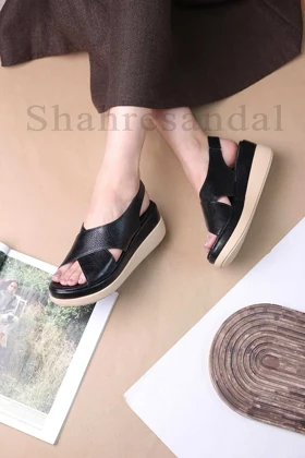 کفش صندل رکابدار زنانه هما