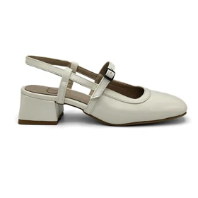 کفش صندل پاشنه‌دار 5 سانت مدل 4035 _ sandal valentino