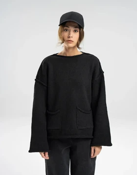 یقه گرد دوجیب