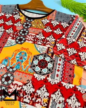 پیراهن ماکسی سایز بزرگ طرح سنتی