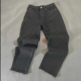 🧡 SIZE 36 شلوار جین دخترانه مشکی اورجینال برند معتبر H&M سوئد مدل DIVIDED