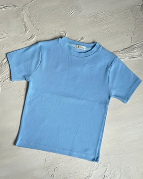 تاپ یقه 5 سانت کد 1400185 (آبی)
