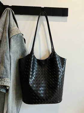 کیف چرم حصیر بافت 50130