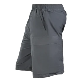 شلوارک ورزشی مردانه نایک مدل DRS-3D467 چهار جیب طوسی تیره