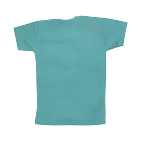 ست تیشرت آستین کوتاه و شلوارک بچگانه مدل لبخند کد PJ1152 رنگ سبز