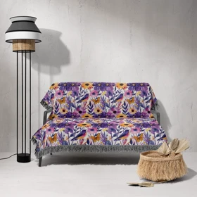 شال مبل ریش دار classic 105