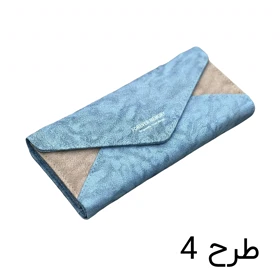 کیف پول سه لت زنانه Forever Memory مدل FM5510 (آبی روشن)
