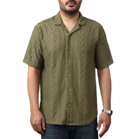 پیراهن آستین کوتاه مراکشی مردانه مدل 6211811