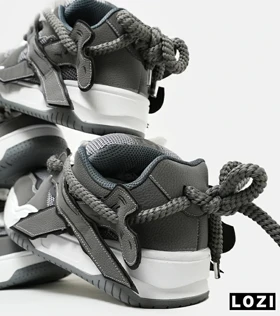 کفش کتانی مردانه و زنانه طوسی CIRCA LOPEZ sneakers
