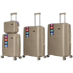 چمدان Rapido مدل R-40371-4X مجموعه 4 عددی (نسکافه‌ای)