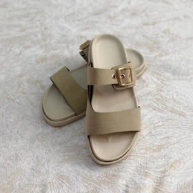 اسلیپر زنانه زارا (ZARA) مدل نیکا رنگ کرم