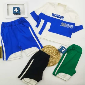 تیشرت شلوارک پسرانه WONDER