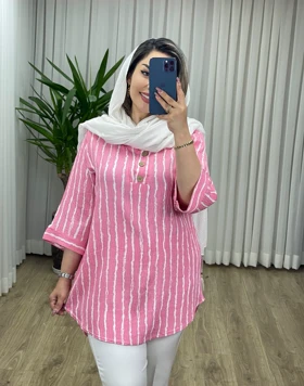 شومیز مانتویی کد 2117