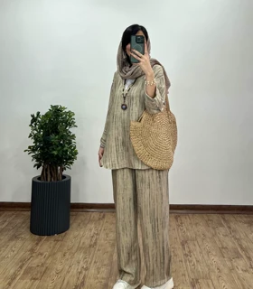 ست مانتو و شلوار نیکو