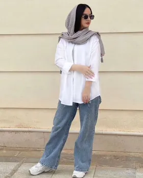 شومیز سفید تک