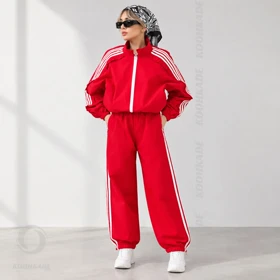ست سویشرت و شلوار زنانه Ari Tracksuit (قرمز)