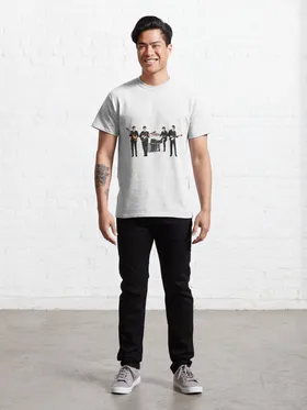 تیشرت The Beatles تیشرت Beatle Vintage Retro Line UpPerfect Gift