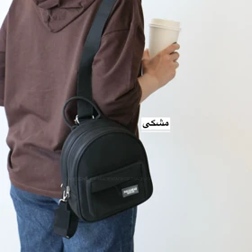 کوله پشتی دخترانه مدل سفرک (مشکی)