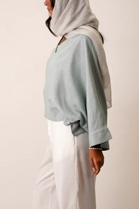 شومیز جلو بسته یقه هفت زنانه