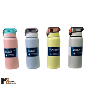 فلاسک فلزی در ضامنی 650 میلی لیتری کد 9001