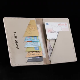 کیف مدارک چرم یلسان مدل لیفان کد 050-GS