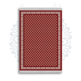 *جدید* فرشینه از جنس پارچه شانل مخمل ترک طرح فانتزی برند دفه کد 596
