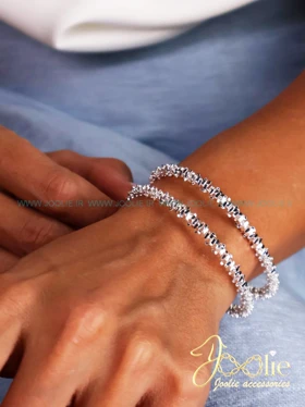 بنگل زنانه خاویاری کد B2134