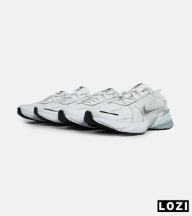 کفش کتانی مردانه و زنانه سفید طوسی Nike cushlon
