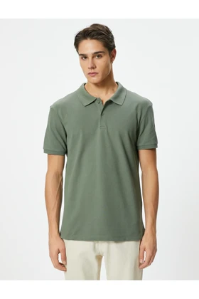 تیشرت یقه پولو مردانه اورجینال کوتون koton