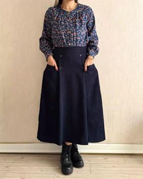 شومیز مخمل کبریتی طرحدار 4