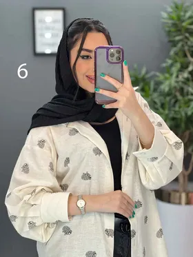 مانتو لینن شومیزی تک جیب