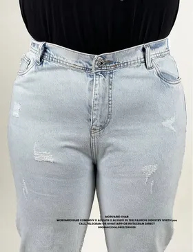 شلوار جین زنانه مدل مام