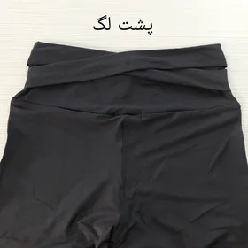 لگ مشکی زنانه پشت ضربدری نایک