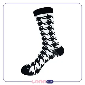 جوراب ساق‌دار نانو پاتریس Patris Socks طرح شنل(گربه پیچازی)