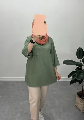 مانتو جلو بسته ساناز