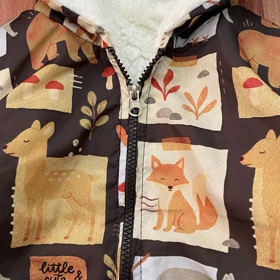 کاپشن بهاره پسرانه دخترانه تو خز 1.5تا4سال