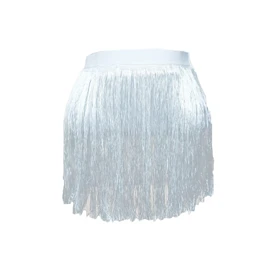 دامن ریسه ای سفید 1 تکه کد 7014