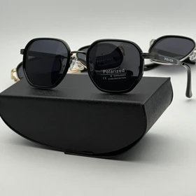 عینک پرادا کد 5820 Prada (مشکی‌مشکی)
