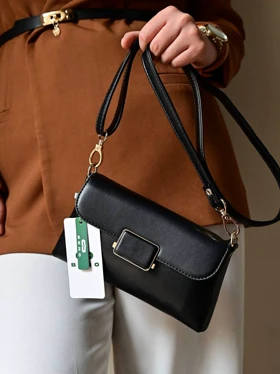 کیف دوشی زنانه بنو مدل سیمین کد BENO 4960 (مشکی)