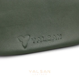 کیف لوازم آرایش چرم یلسان مدل آرتمیس کد 141-PRM (سبز)