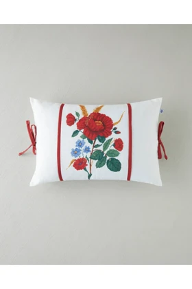 کوسن پرشده English Home مدل Classy Rose - چندرنگ
