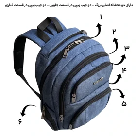 کوله پشتی فوروارد مدل FORWARD - FCLT6509 LIMITED SUPERVISION