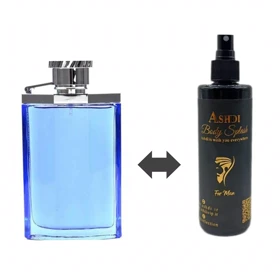 بادی اسپلش دانهیل آبی-دیزایر بلو Dunhill Desire Blue