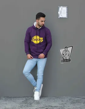 هودی کلاهدار LAKERS