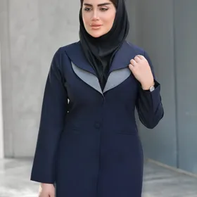 مانتو شلوار اداری رسمی مدل تیسا کد 75652