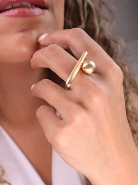 انگشتر زنانه نقطه خط ورشو(عثمانی) کد R4106
