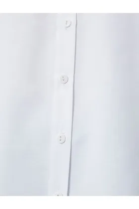 پیراهن آستین بلند دکمه دار 4SAK60057PW