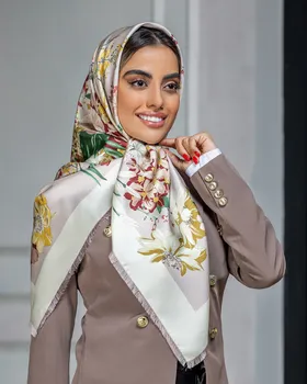 روسری دورو ابریشم